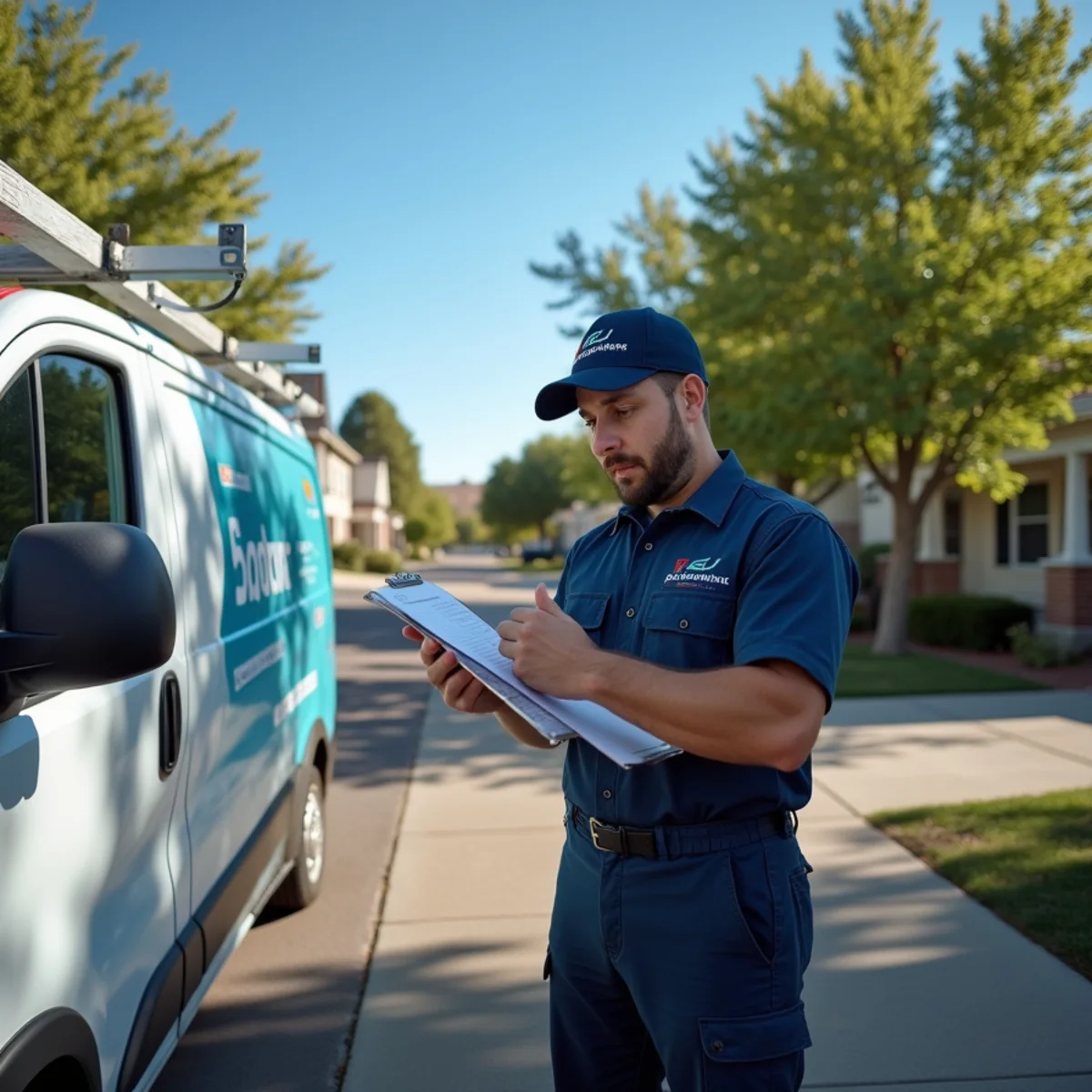 Licensed plumber servicing a home in Arvada, CO