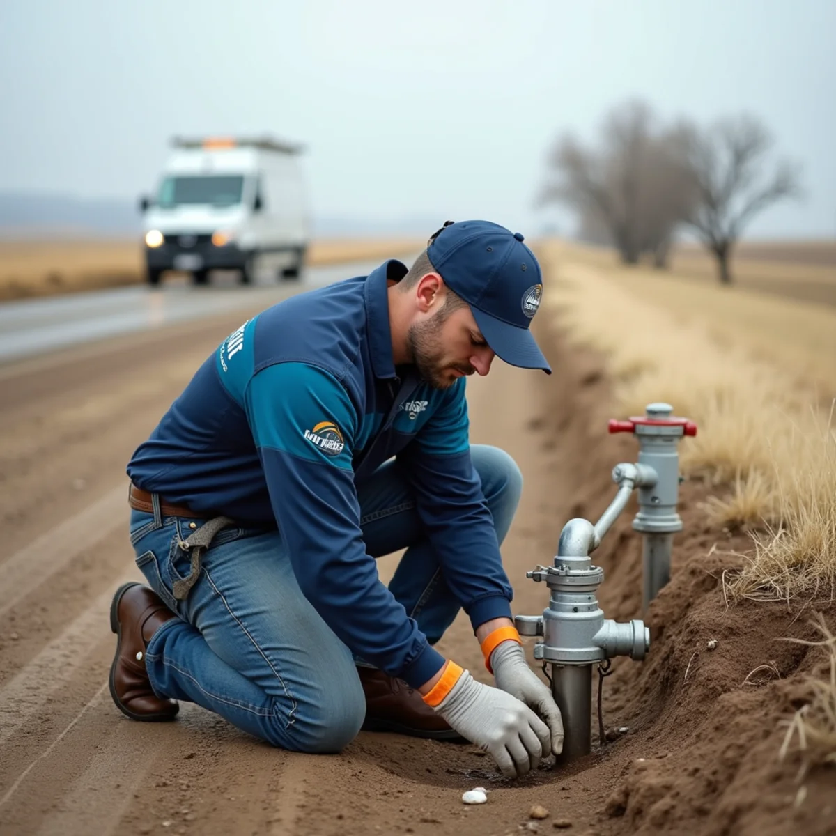 Licensed plumber servicing a home in Brighton, CO
