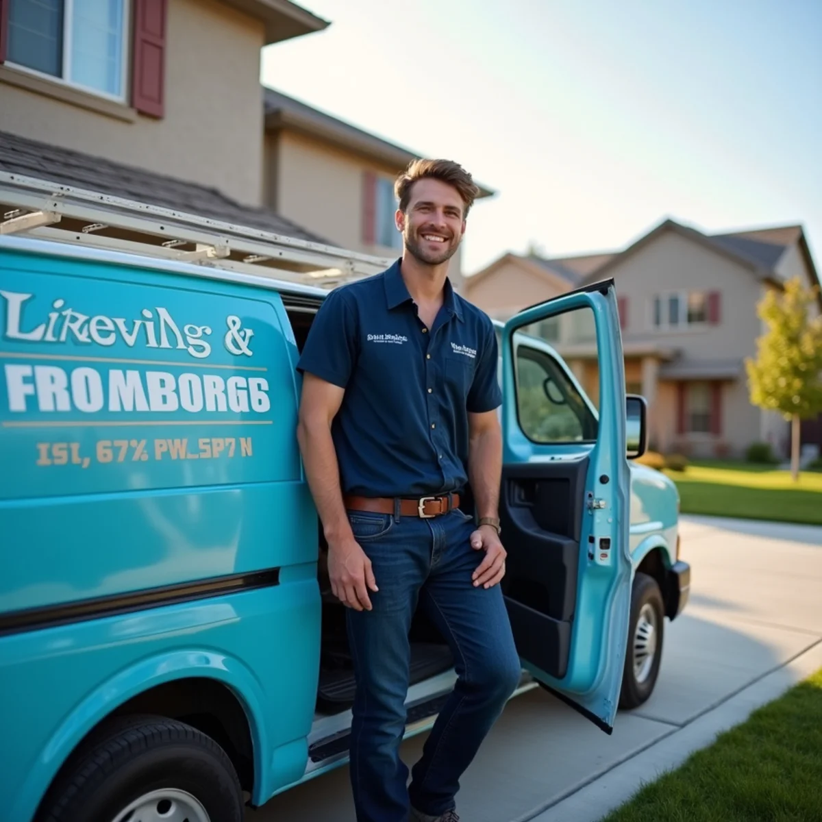 Licensed plumber servicing a home in Broomfield, CO