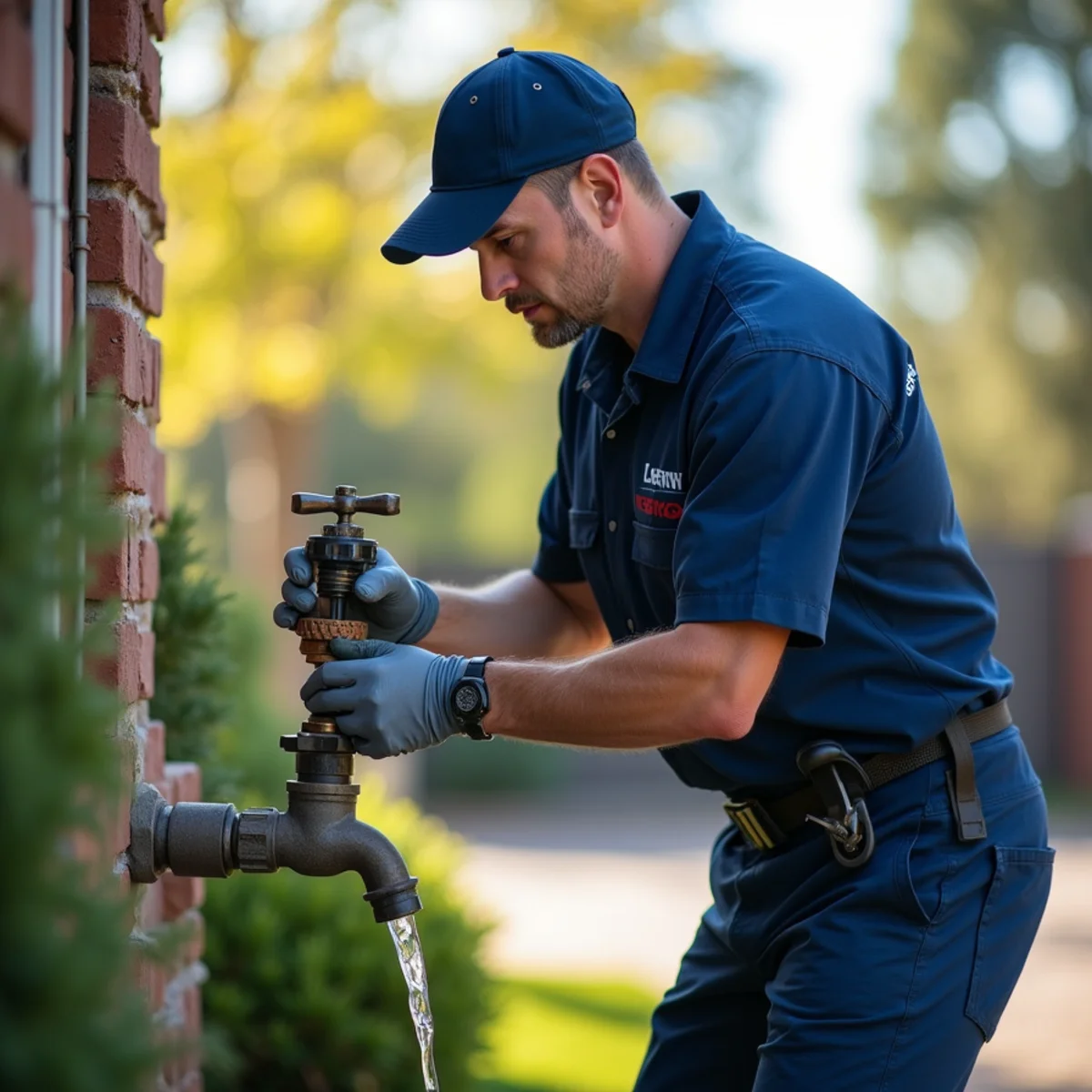 Licensed plumber servicing a home in Cherry Hills Village, CO