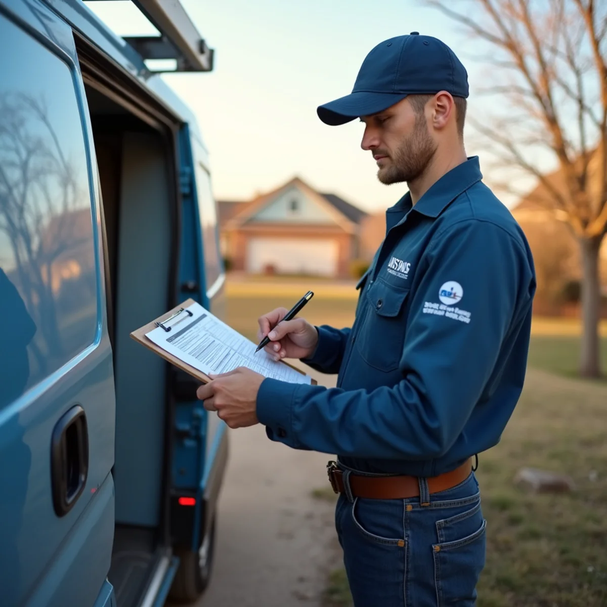 Licensed plumber servicing a home in Columbine Valley, CO