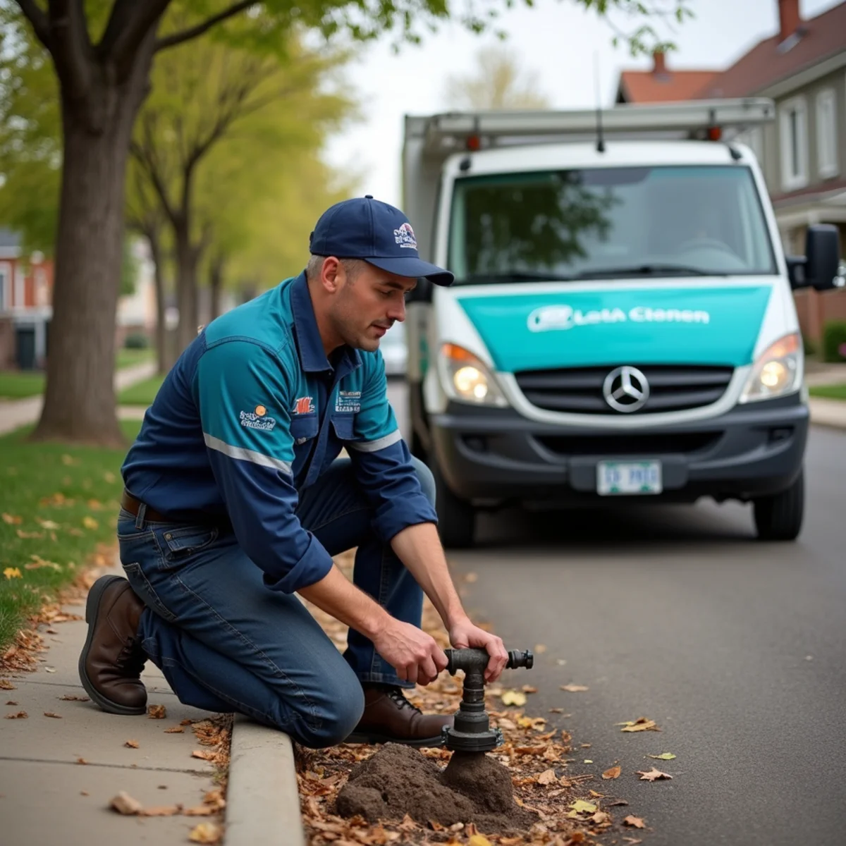 Licensed plumber servicing a home in Denver, CO