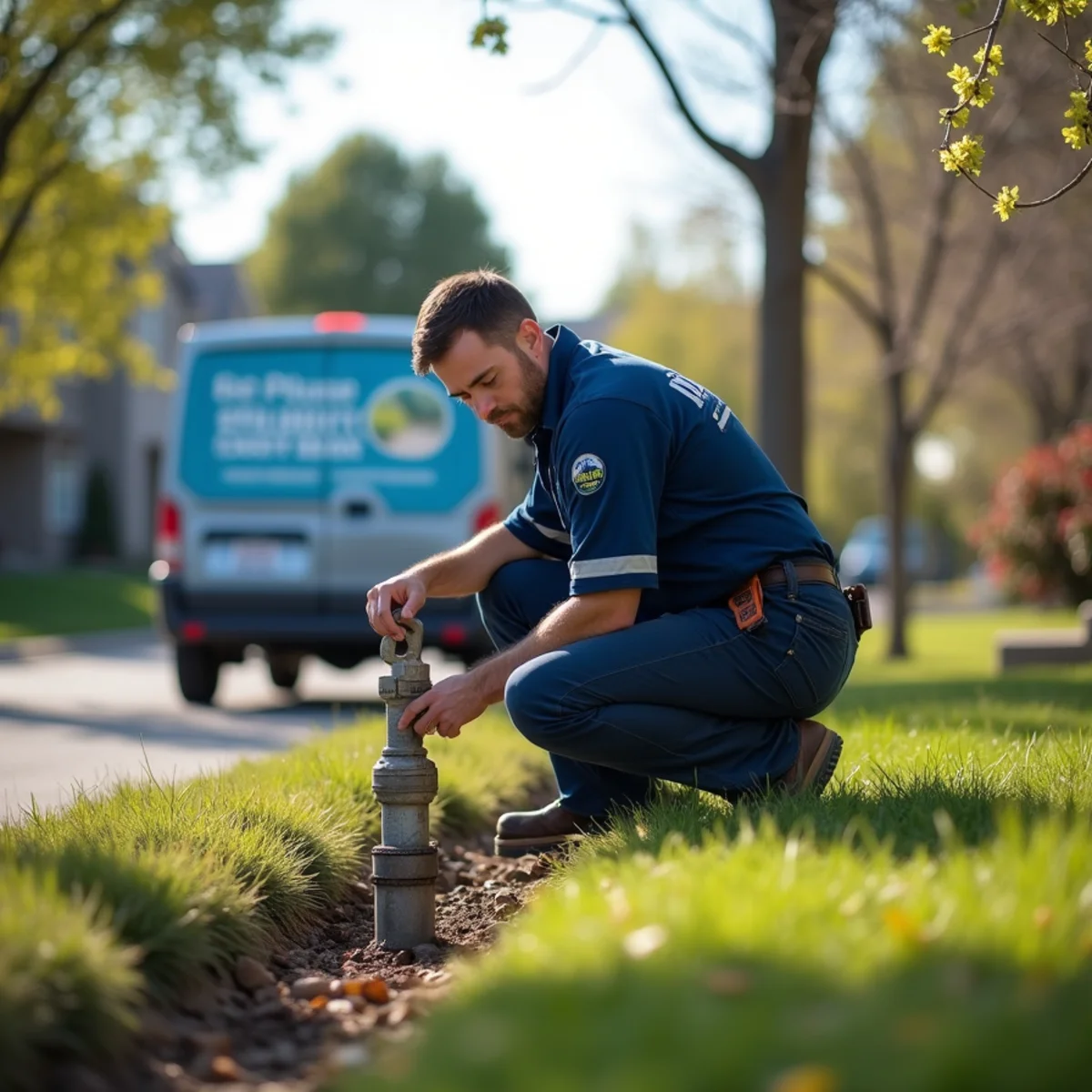 Licensed plumber servicing a home in Greeley, CO