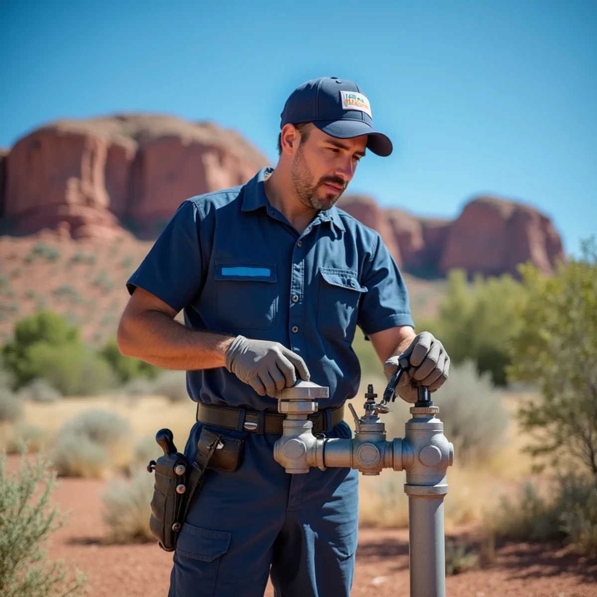 Licensed plumber servicing a home in Ken Caryl, CO