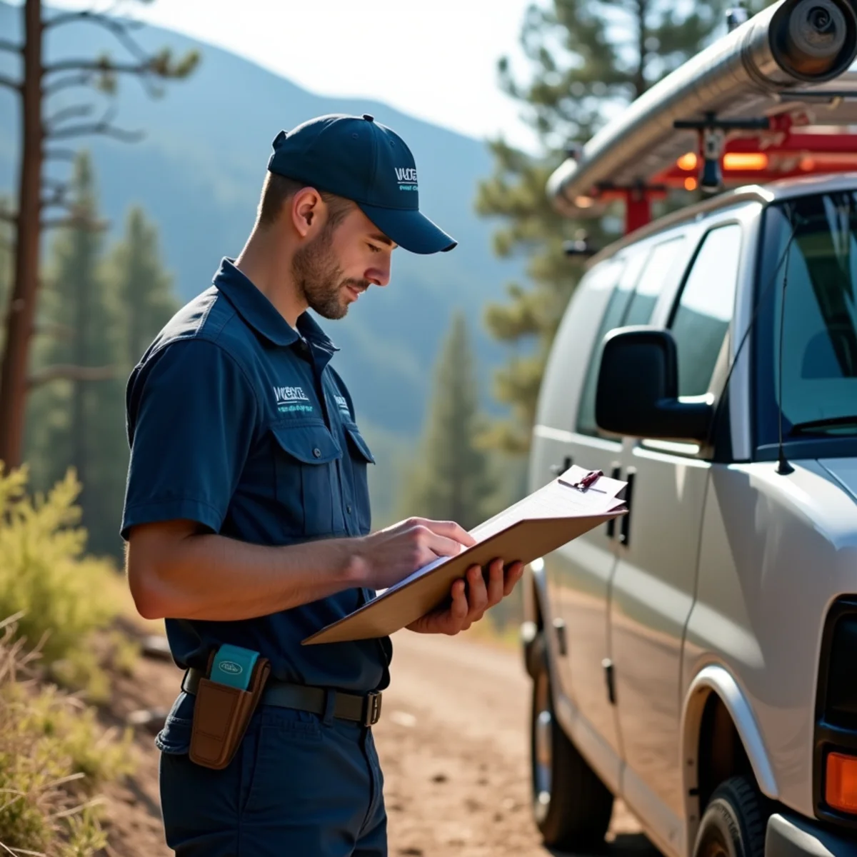 Licensed plumber servicing a home in Monument, CO
