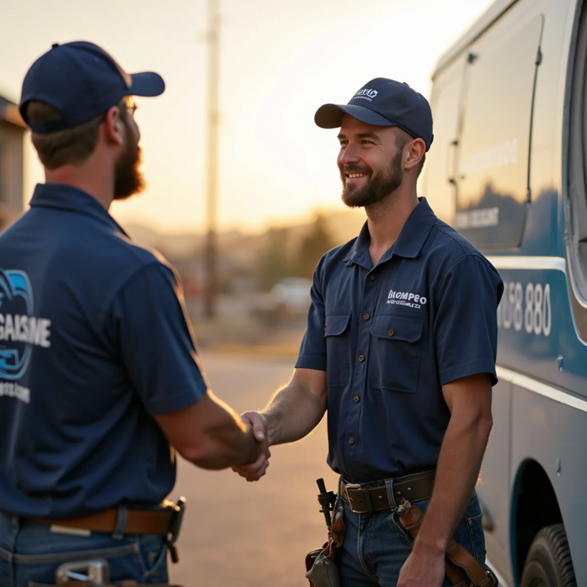 Licensed plumber servicing a home in Superior, CO