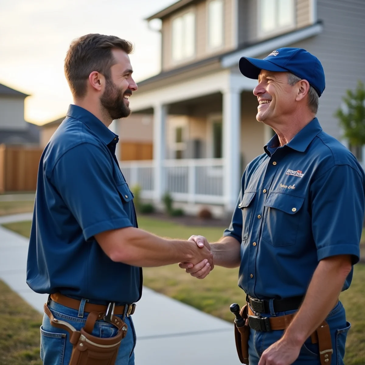 Licensed plumber servicing a home in Thornton, CO