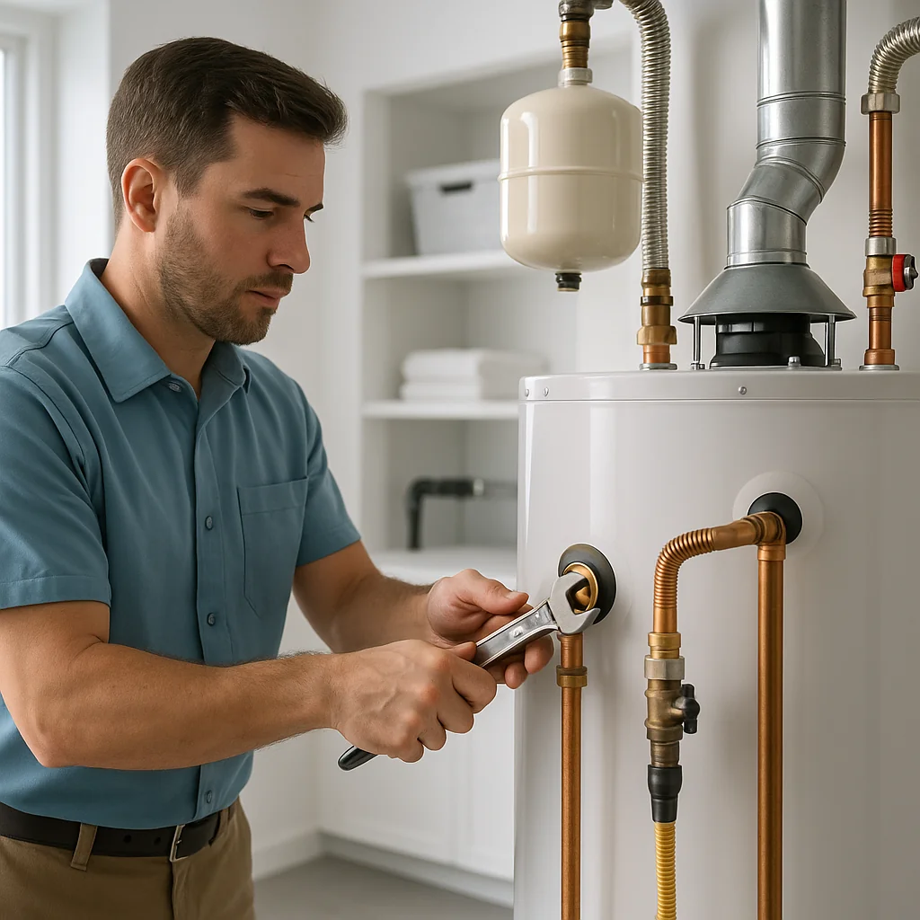 Water heater installation