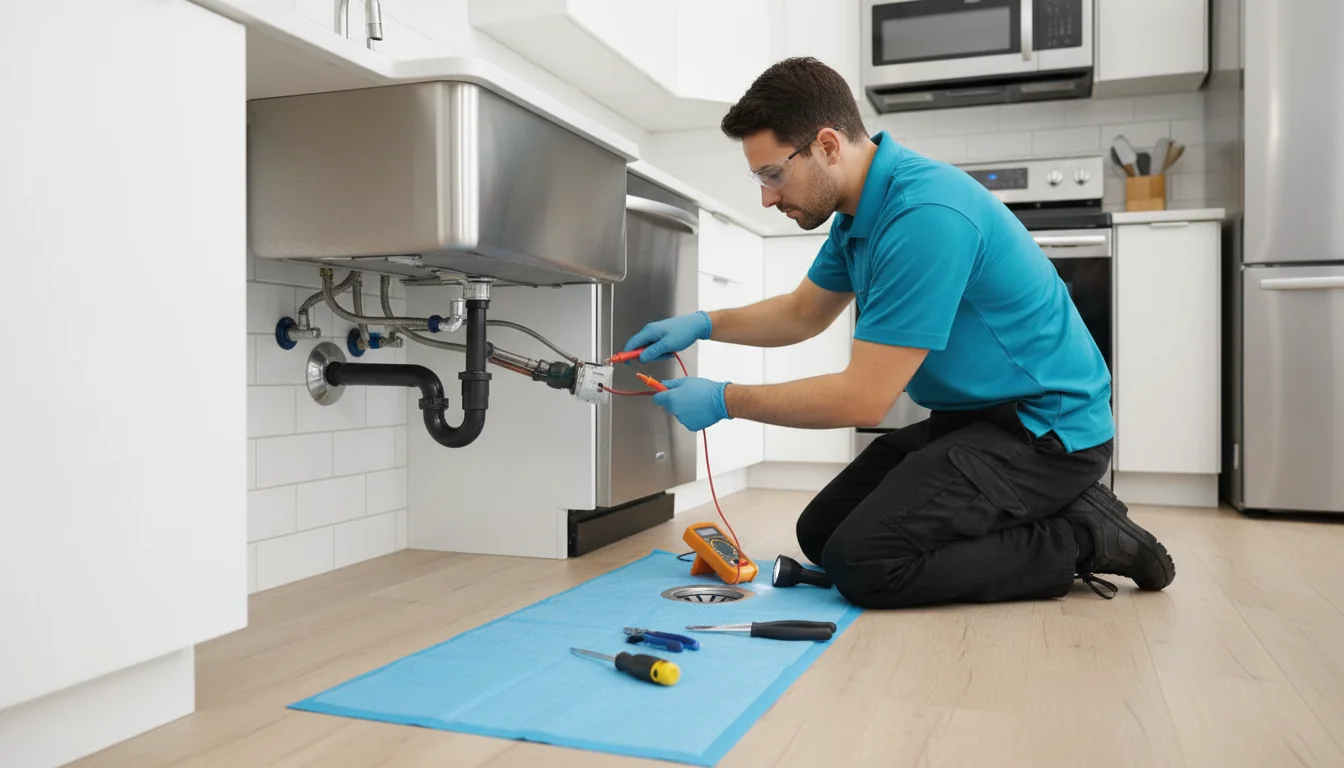 Garbage disposal repair