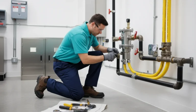 Gas line repair and installation in ,  